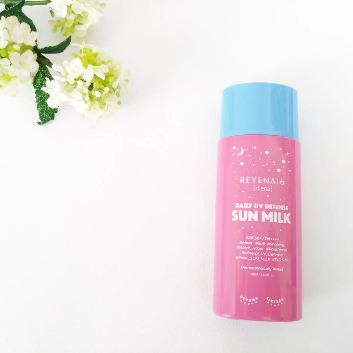 デイリーUVディフェンスサンミルク/REYENA16/日焼け止めミルクを使ったクチコミ（1枚目）