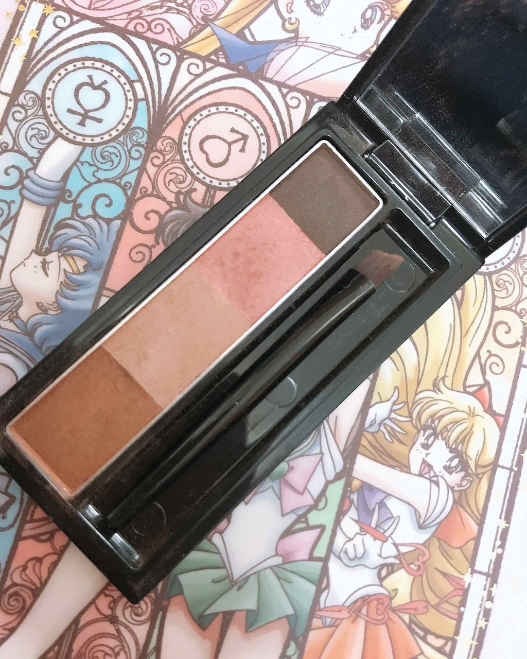 リシェ カラーリング アイブロウパウダー/Visée/パウダーアイブロウを使ったクチコミ(1枚目)