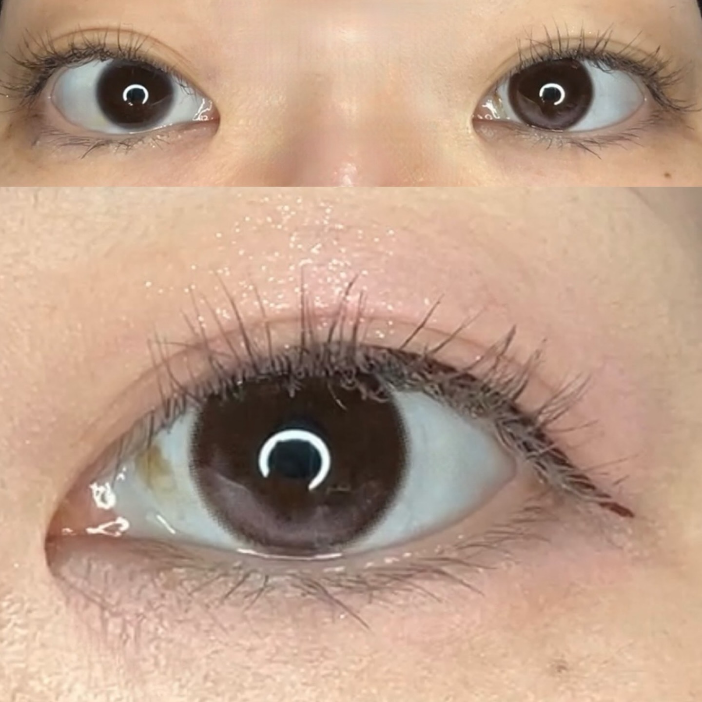 omyo/LENSME/カラーコンタクトレンズを使ったクチコミ（2枚目）