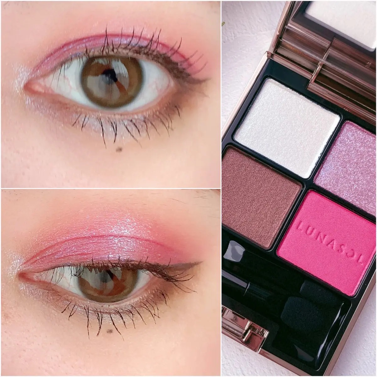 アイカラーレーション/LUNASOL/アイシャドウパレットを使ったクチコミ（2枚目）