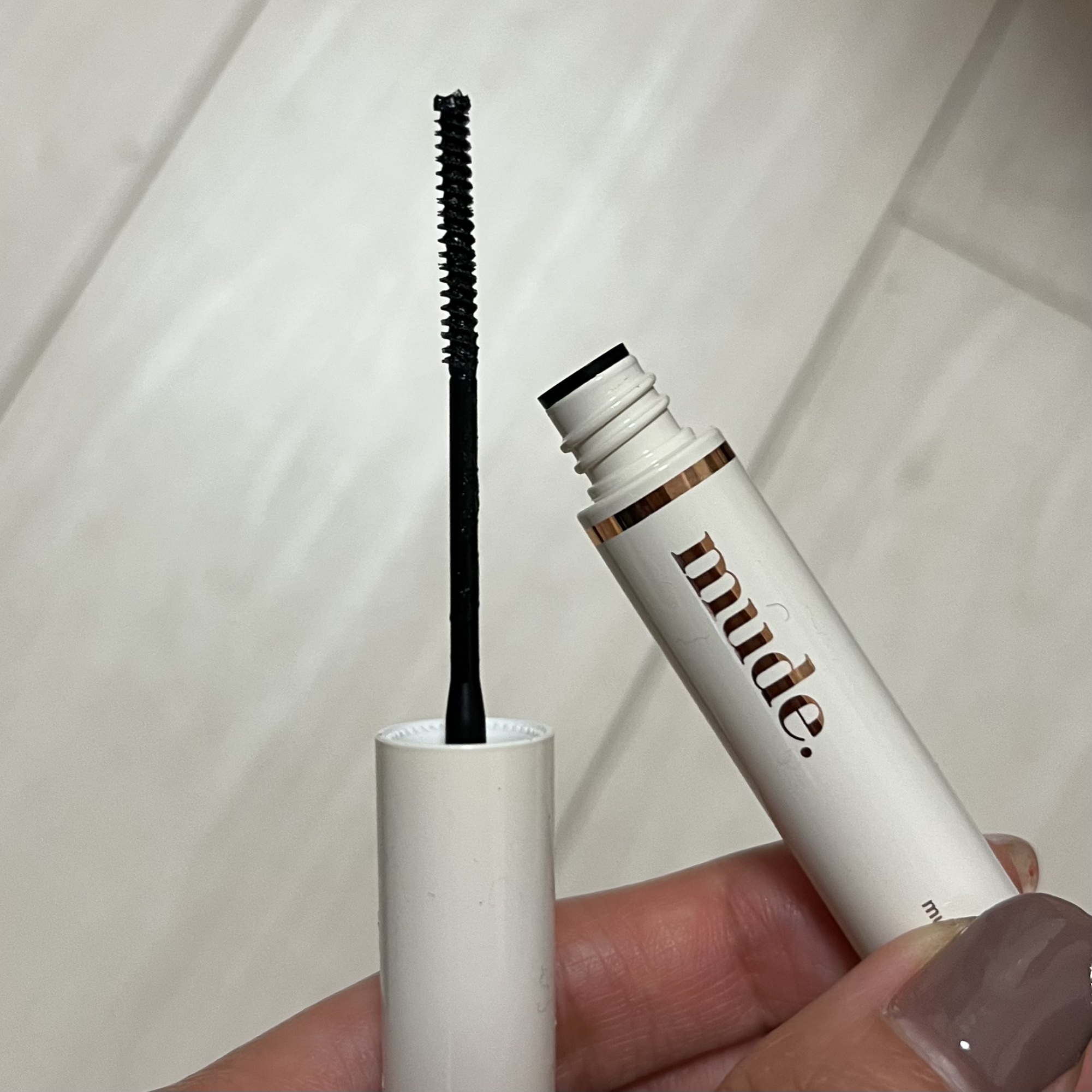 インスパイアマルチフィクサーマスカラ/mude./マスカラ下地を使ったクチコミ（2枚目）