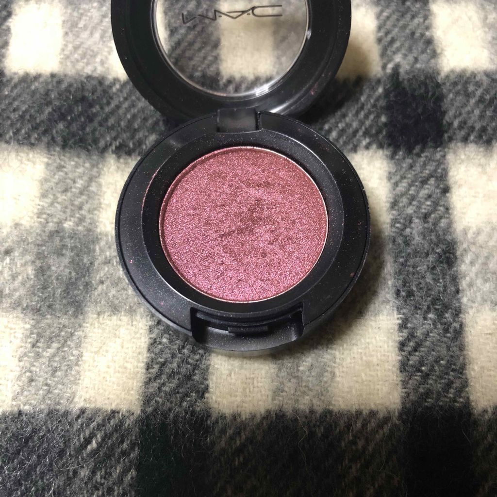 スモール アイシャドウ クランベリー/M・A・C/単色アイシャドウを使ったクチコミ（2枚目）