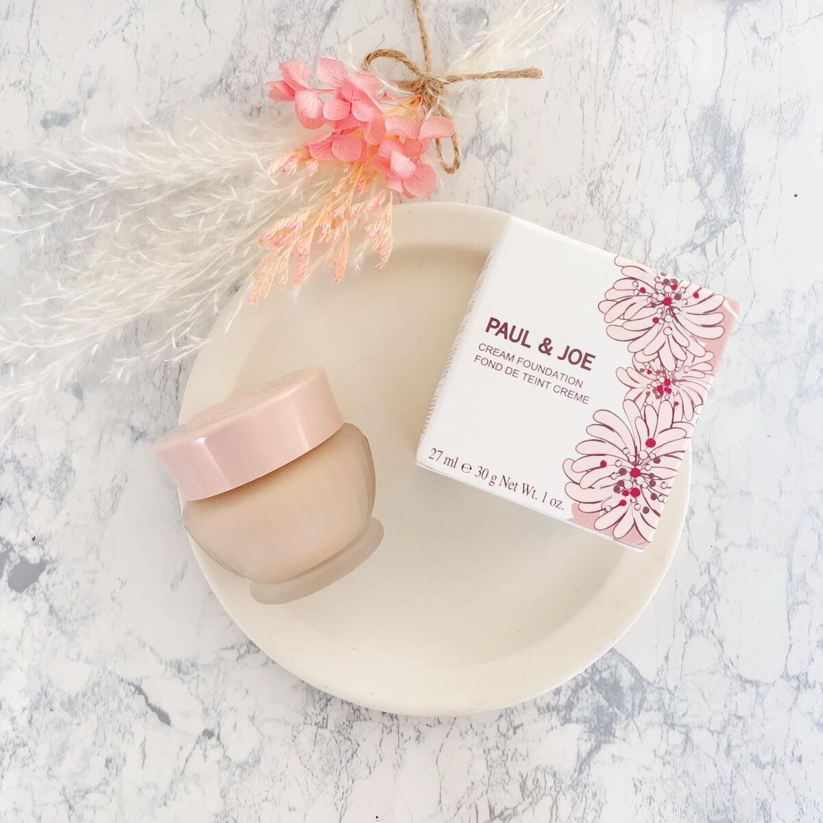 フォンダン クリーム ファンデーション/PAUL & JOE BEAUTE/クリーム・エマルジョンファンデーションを使ったクチコミ（2枚目）