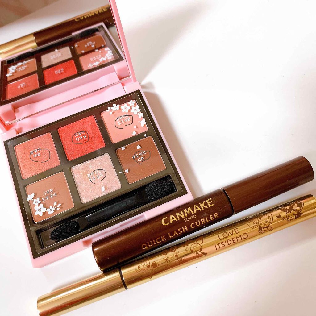 ハート プレイカラーアイズ/ETUDE/アイシャドウパレットを使ったクチコミ（3枚目）