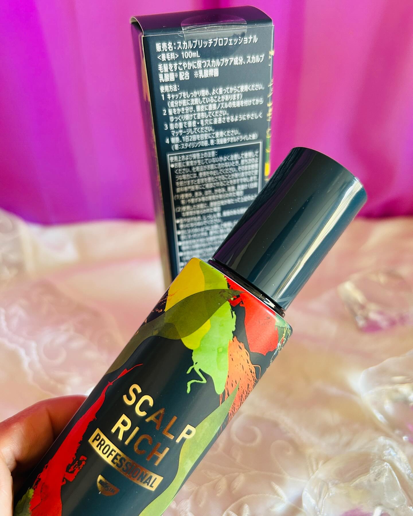 スカルプリッチ プロフェッショナル/日清食品/頭皮ローションを使ったクチコミ（2枚目）