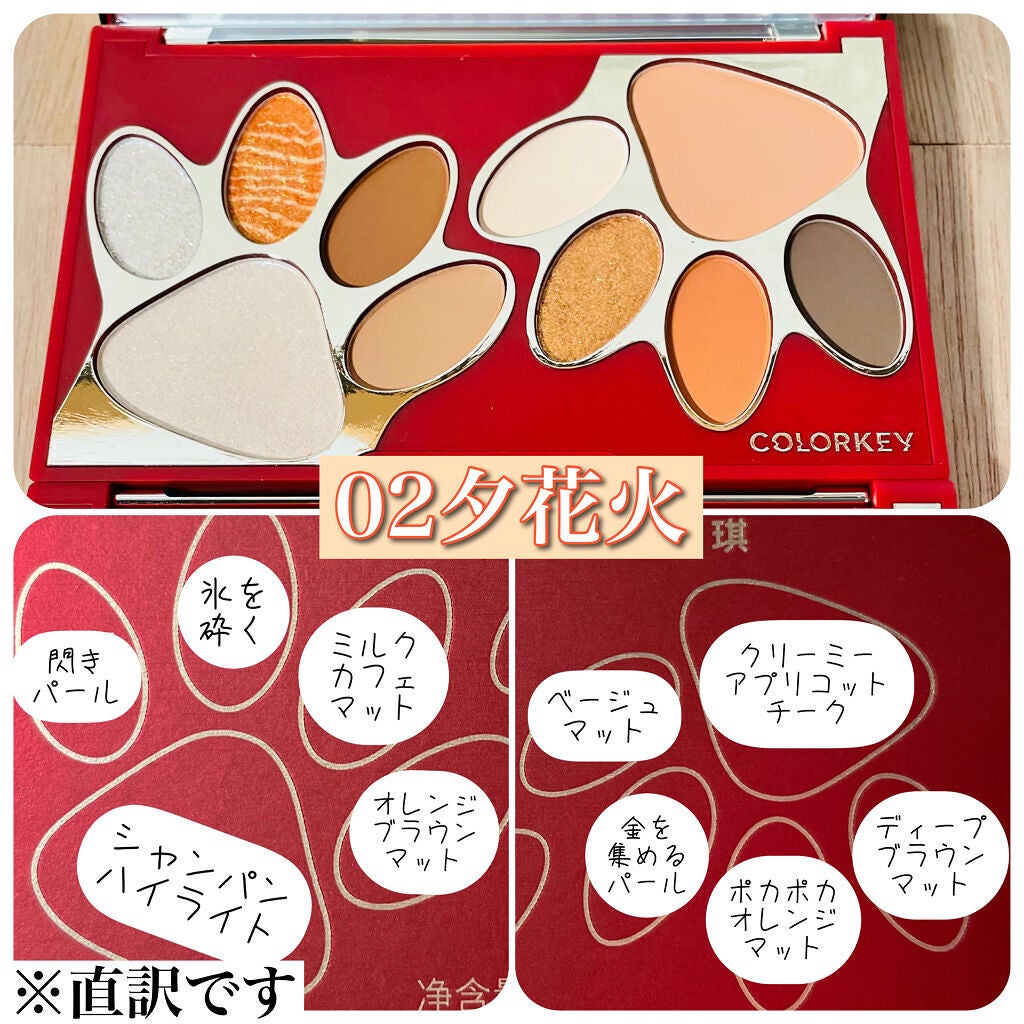 トラ十色アイシャドウパレット/COLORKEY/アイシャドウパレットを使ったクチコミ(2枚目)