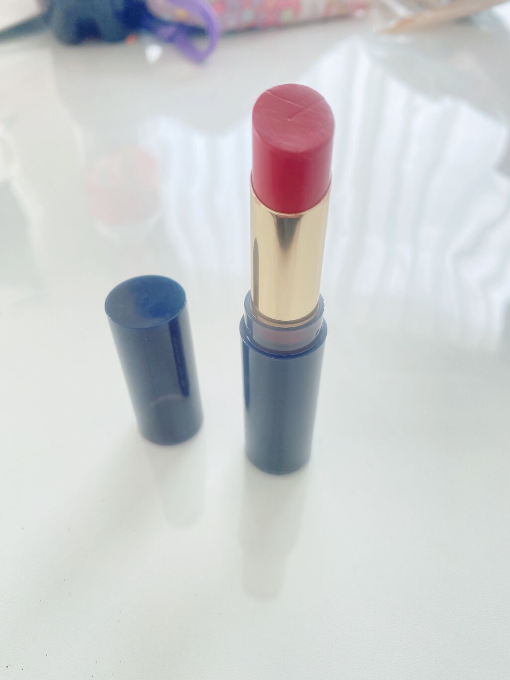 スティックプランパー エクストラセラム 05 Amber Pink(アンバーピンク)/Borica/リッププランパーを使ったクチコミ（2枚目）