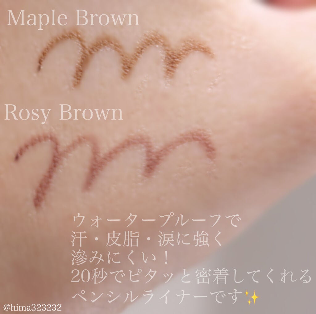 クリームフィットペンシル<アイライナー>/ラブ・ライナー/ペンシルアイライナーを使ったクチコミ(2枚目)