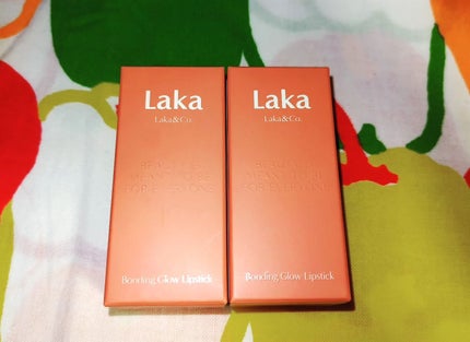 ボンディンググロウリップスティック/Laka/口紅を使ったクチコミ(1枚目)