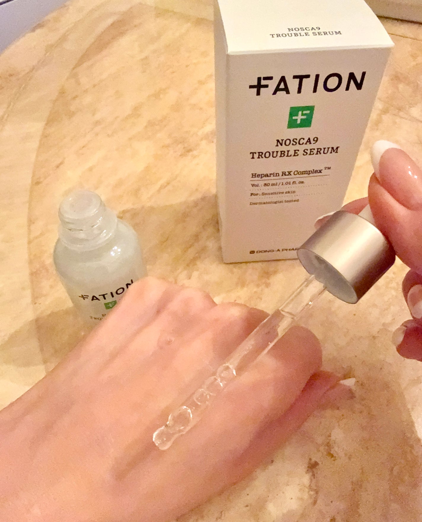 ノスカナイン トラブル セラム/FATION/美容液を使ったクチコミ(3枚目)