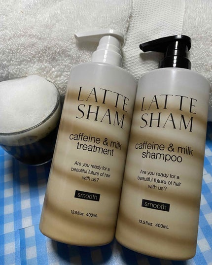 スムースシャンプー/スムーストリートメント/LATTE SHAM/市販シャンプーを使ったクチコミ(3枚目)