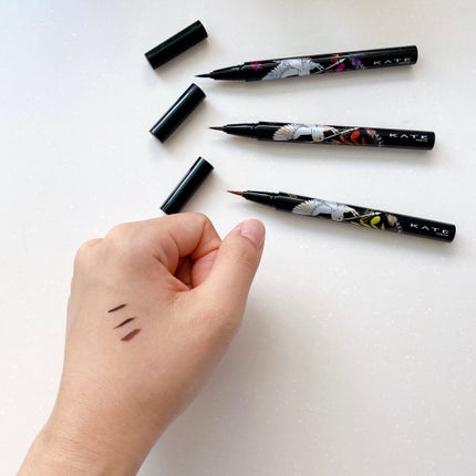 KATE 魂コレクション シェードカラーキープライナー/KATE/リキッドアイライナーを使ったクチコミ(1枚目)