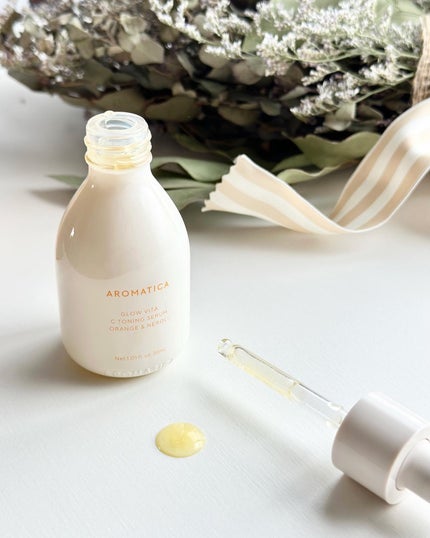 グロービタCトーニングセラム/AROMATICA/美容液を使ったクチコミ(1枚目)