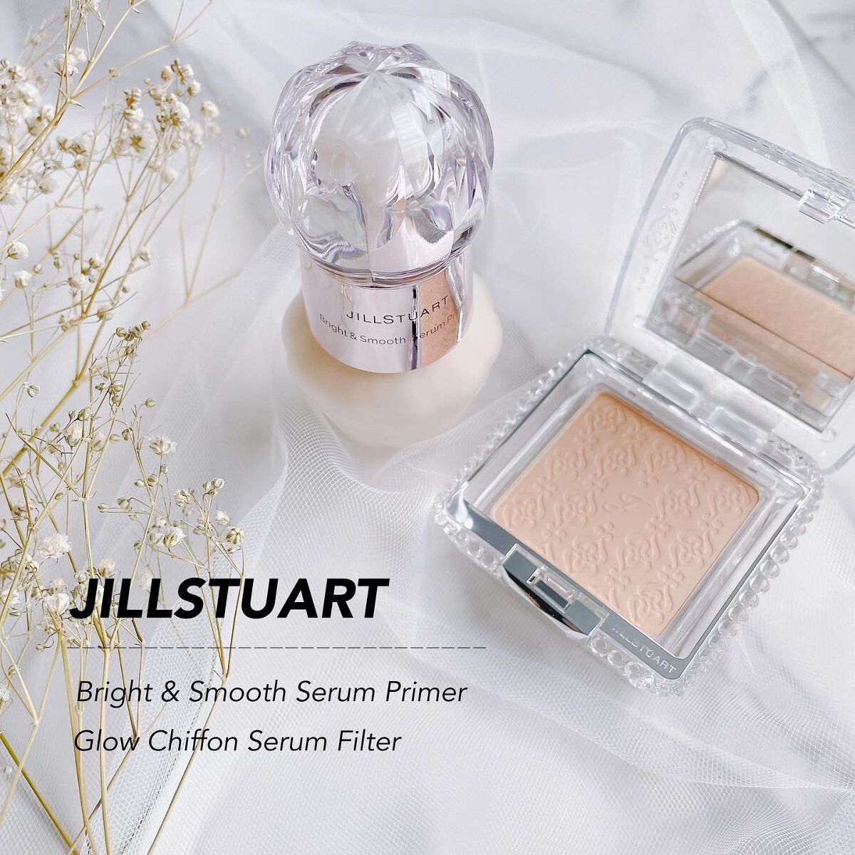 グロウシフォン セラムフィルター 202 ivory/JILL STUART/パウダーファンデーションを使ったクチコミ（1枚目）