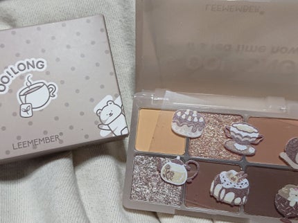 OO!LONG シフォンタイムズアイ/LEEMEMBER/アイシャドウパレットを使ったクチコミ(2枚目)