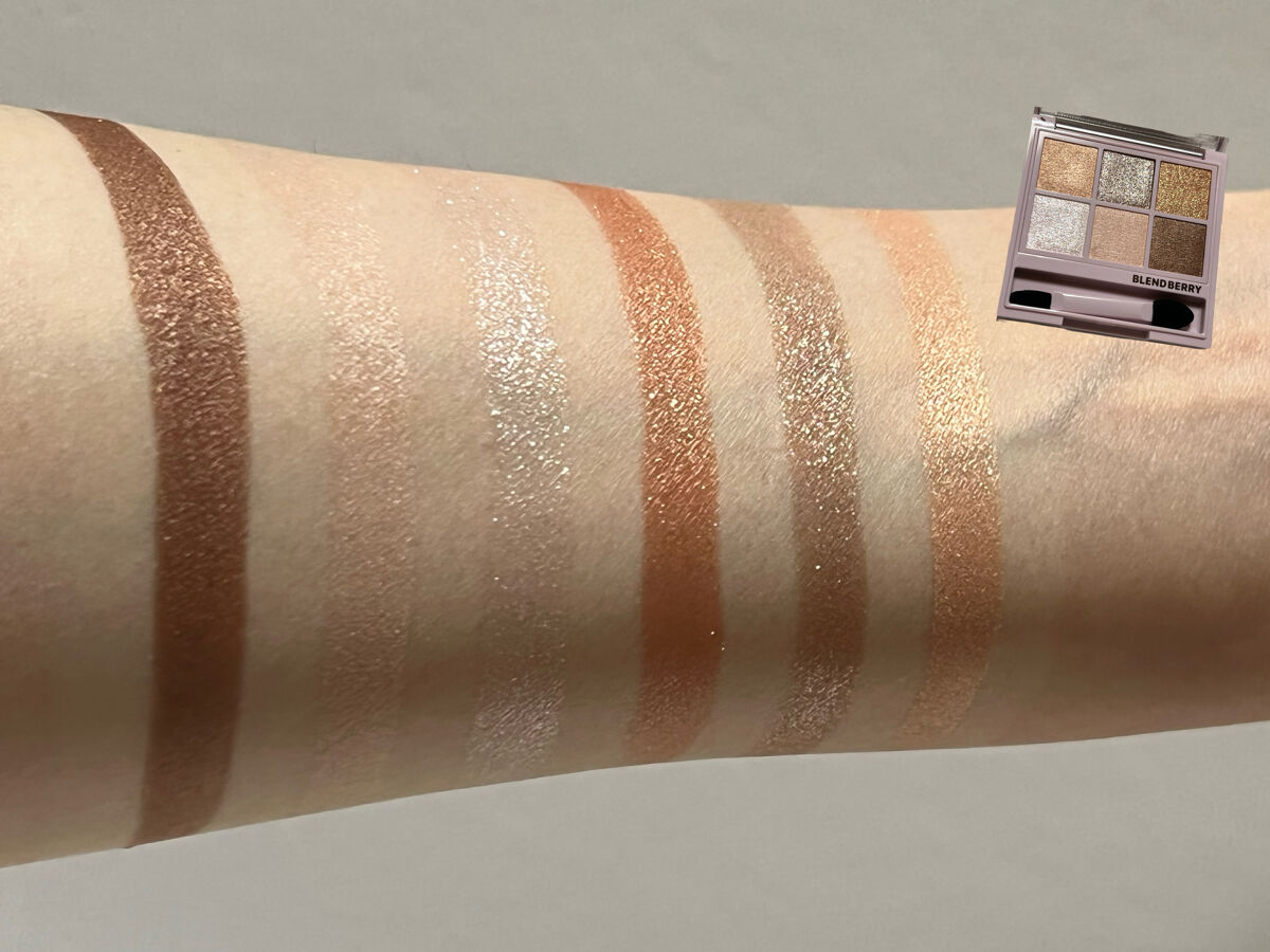 オーラクリエイション/BLEND BERRY/アイシャドウパレットを使ったクチコミ（3枚目）