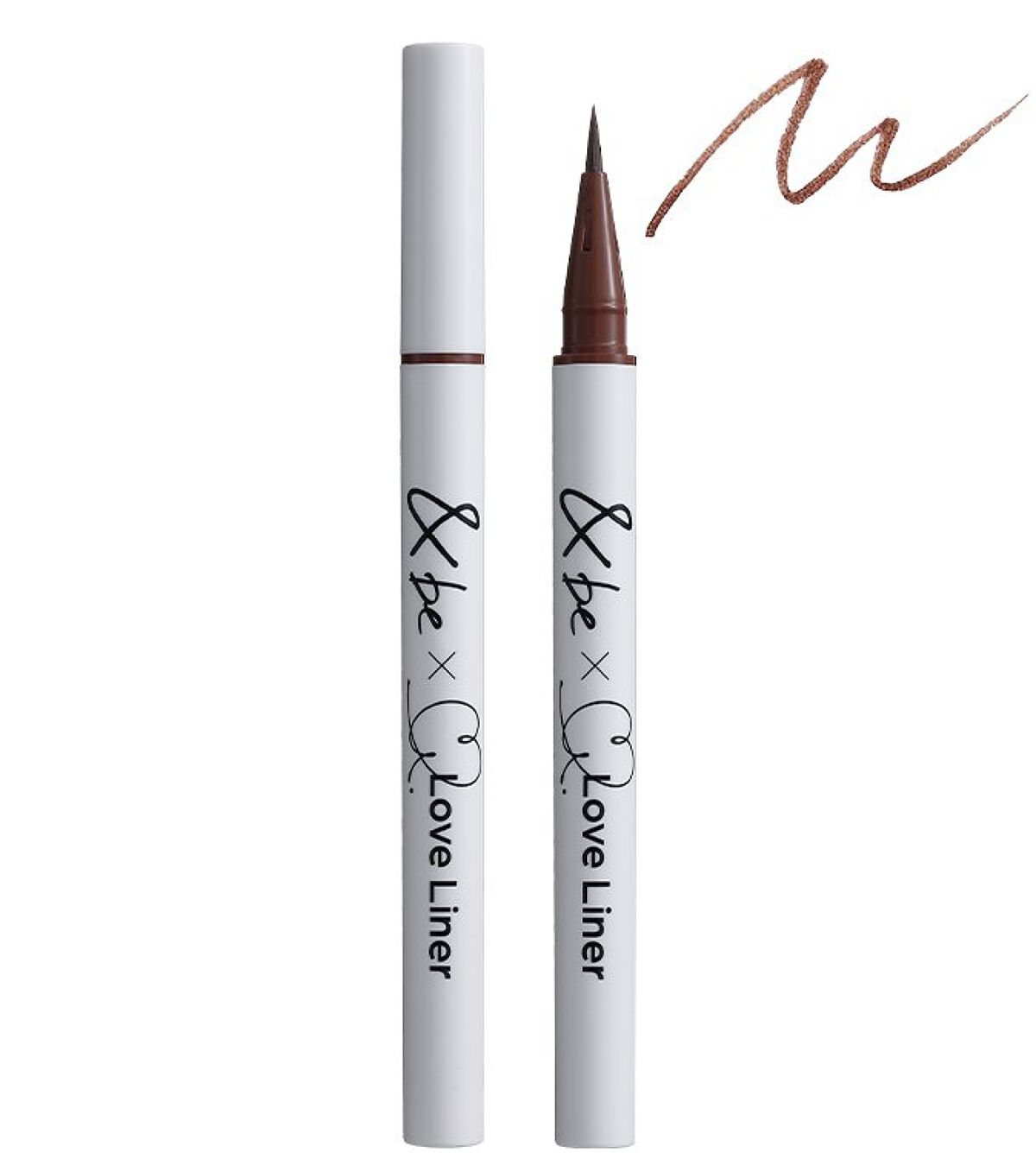 リキッドアイライナー レッドブラウン/＆be/リキッドアイライナーを使ったクチコミ（2枚目）