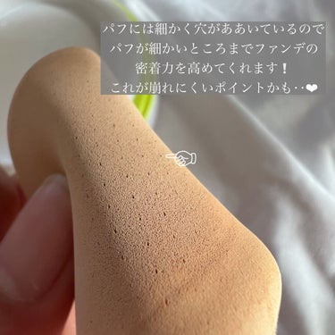 CICA GREEN DERMA The cushion covers skin with soothing effect/ネイチャーリパブリック/クッションファンデーションを使ったクチコミ（3枚目）