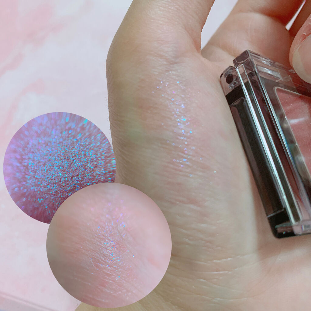  シアー グリッターアイズ/KiSS/単色アイシャドウを使ったクチコミ（3枚目）