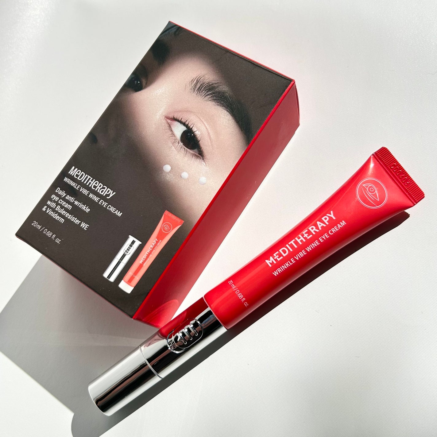 リンクルバイブワインアイクリーム/MEDITHERAPY/アイケア・アイクリームを使ったクチコミ(1枚目)