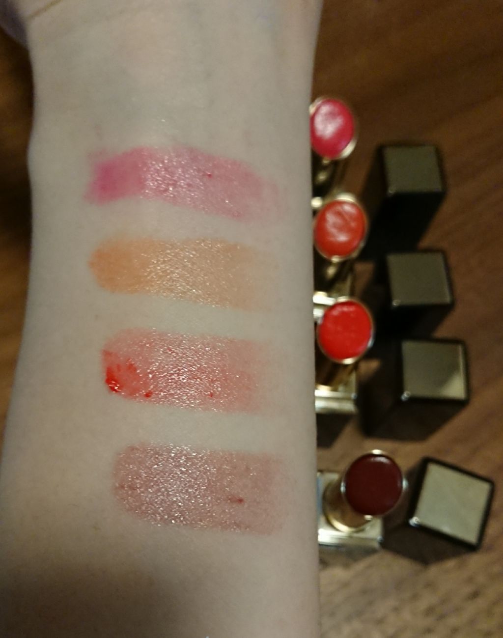 モイスチャー リッチ リップスティック/SUQQU/口紅を使ったクチコミ(2枚目)