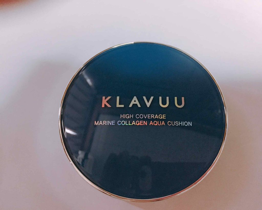 ブルーパールマリンコラーゲンアクアクッション/KLAVUU/クッションファンデーションを使ったクチコミ（1枚目）
