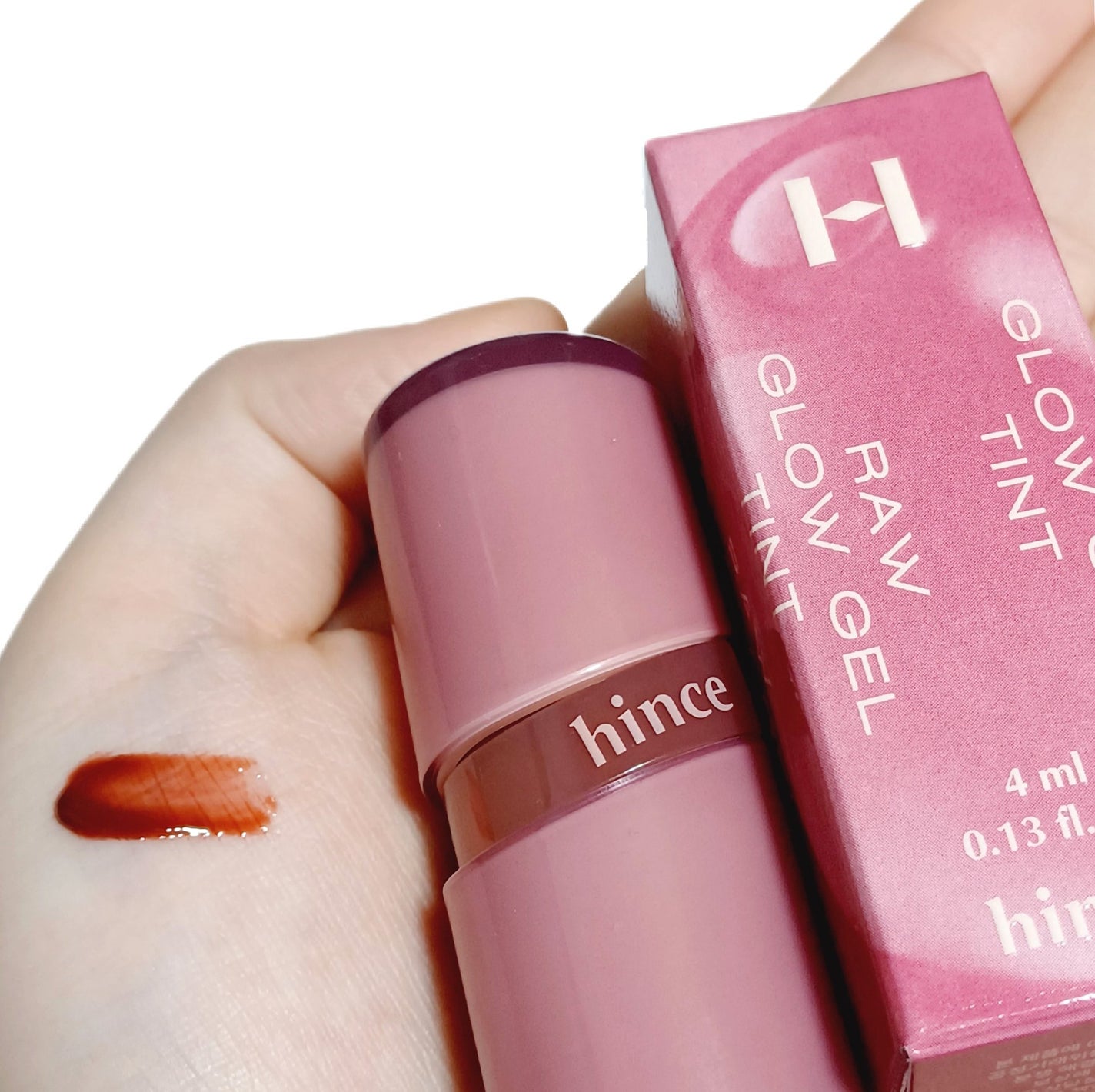 ロウグロウジェルティント/hince/リップティントを使ったクチコミ(3枚目)