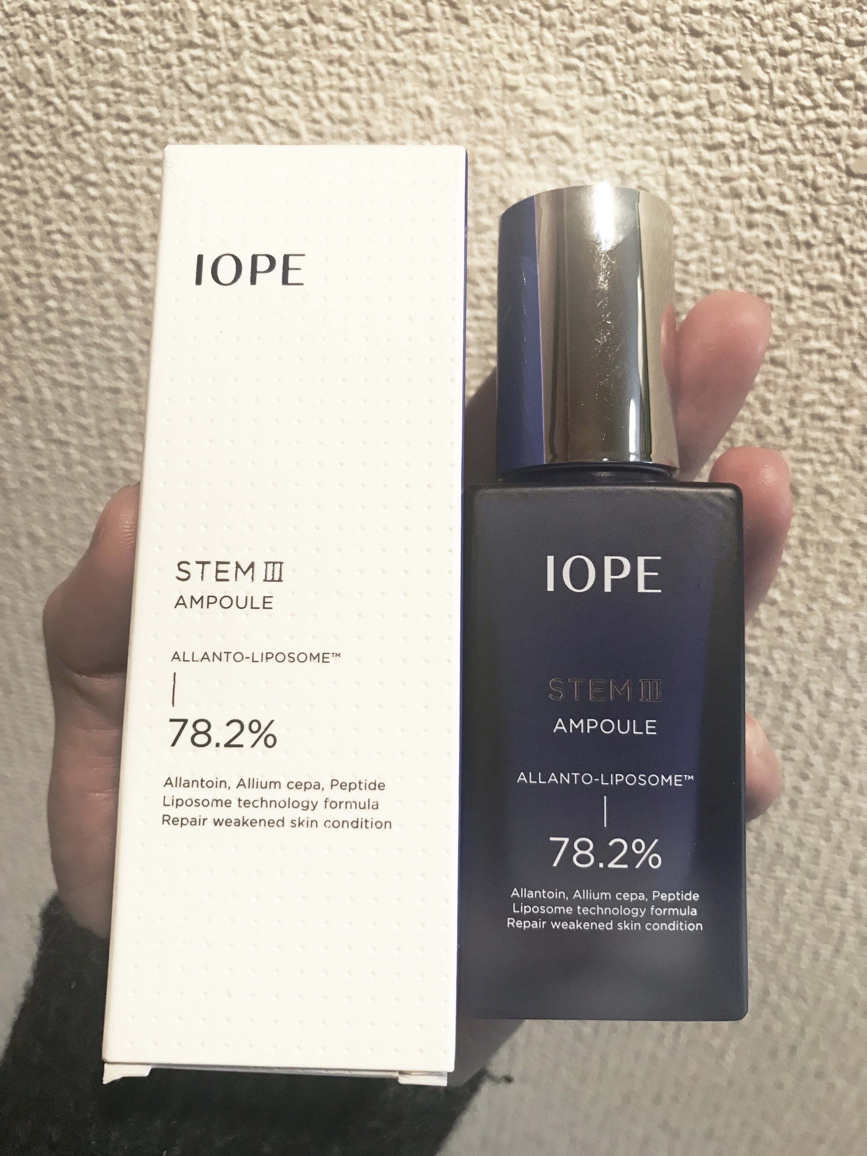 ステムⅢアンプル/IOPE/美容液を使ったクチコミ（1枚目）