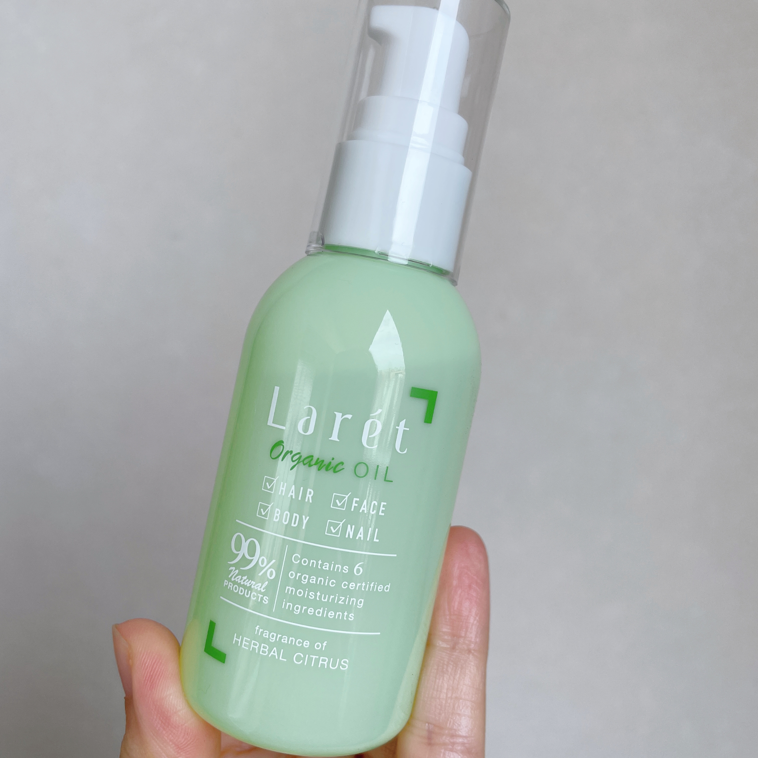 オーガニックミスト/Laret/ミスト状化粧水を使ったクチコミ（2枚目）