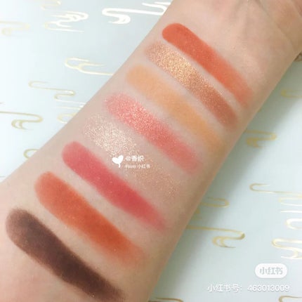 長相思シリーズ 9色アイシャドウパレット/CATKIN/アイシャドウパレットを使ったクチコミ(4枚目)