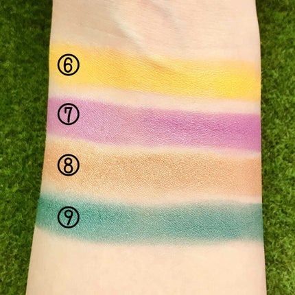 UR GLAM BLOOMING EYE COLOR PALETTE/U R GLAM/アイシャドウパレットを使ったクチコミ(4枚目)