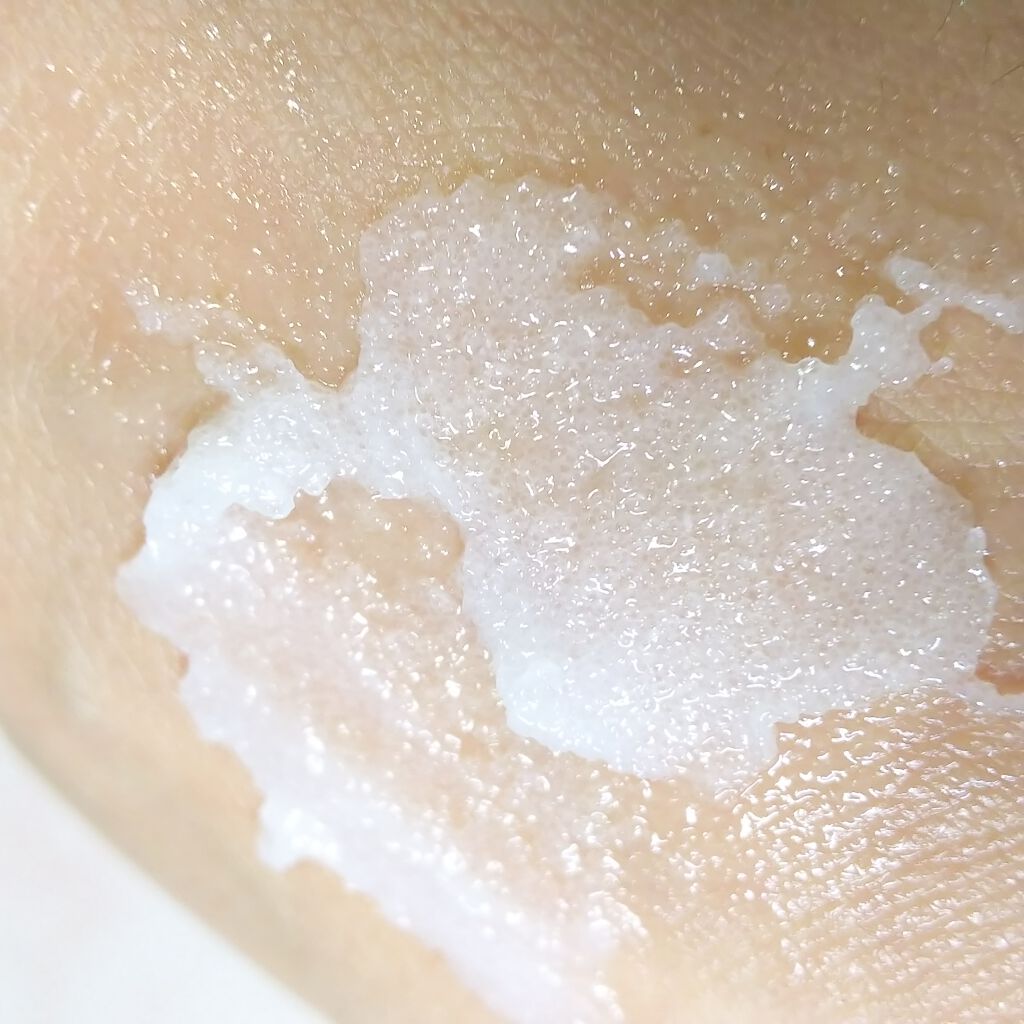 チアコ ボディスクラブ/マンダム/ボディスクラブを使ったクチコミ(9枚目)