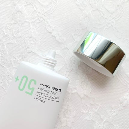 ウォータースプラッシュサンクリーム/espoir/日焼け止め・UVケアを使ったクチコミ(2枚目)