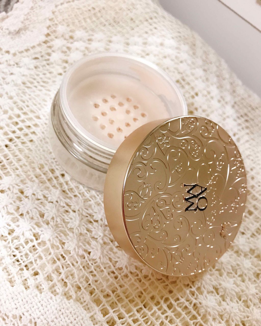 AQ MW フェイスパウダー/DECORTÉ/ルースパウダーを使ったクチコミ(1枚目)