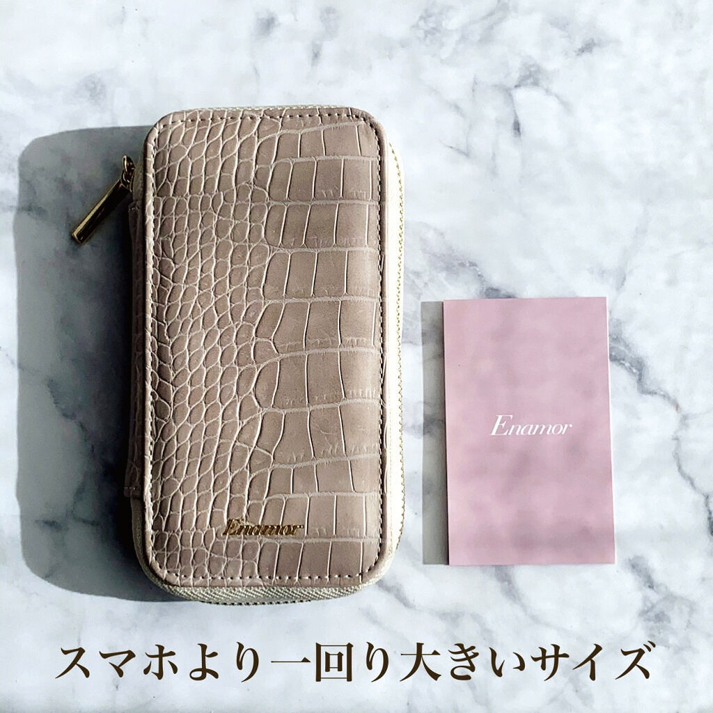 Enamor 熊野筆メイクブラシ7本＆ケースセット/Enamor/メイクブラシを使ったクチコミ（2枚目）