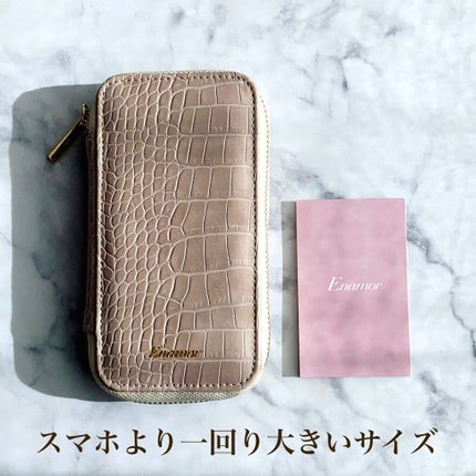 Enamor 熊野筆メイクブラシ7本&ケースセット/Enamor/メイクブラシを使ったクチコミ(2枚目)