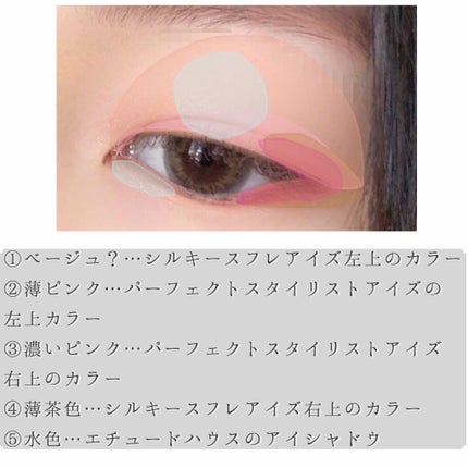 【旧品】パーフェクトスタイリストアイズ/キャンメイク/アイシャドウパレットを使ったクチコミ(2枚目)