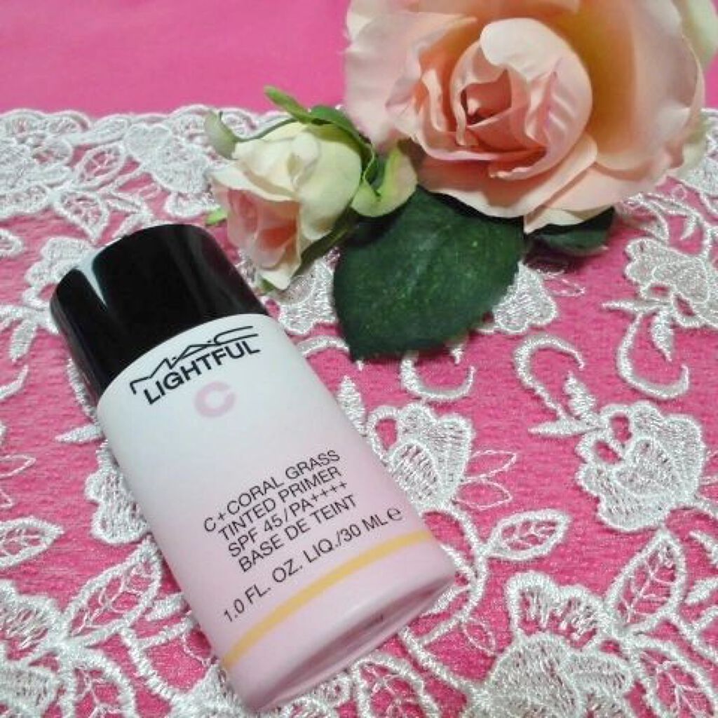 ライトフル Ｃ＋ティンティッド プライマーSPF45(PA++++)/M・A・C/化粧下地を使ったクチコミ（1枚目）