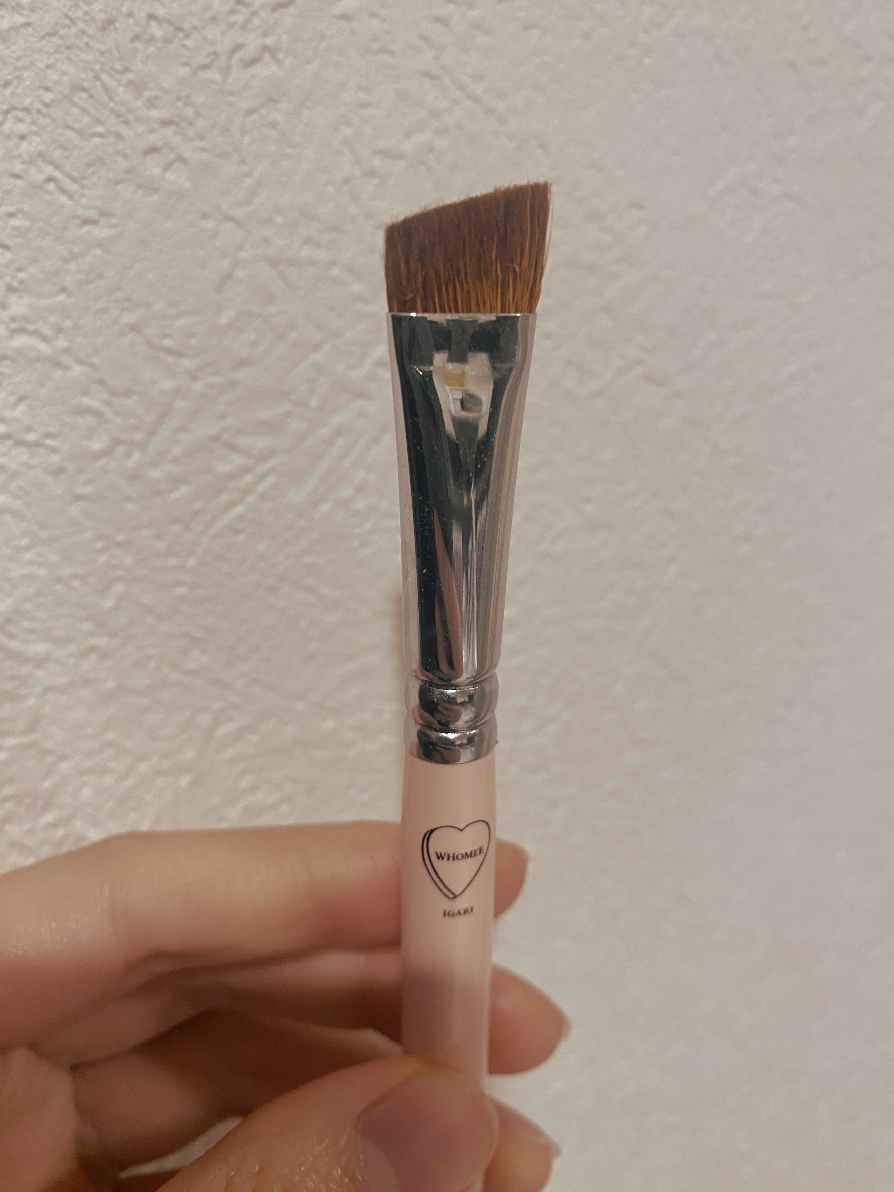 フーミー　アイブロウブラシ 熊野筆/WHOMEE/メイクブラシを使ったクチコミ（3枚目）