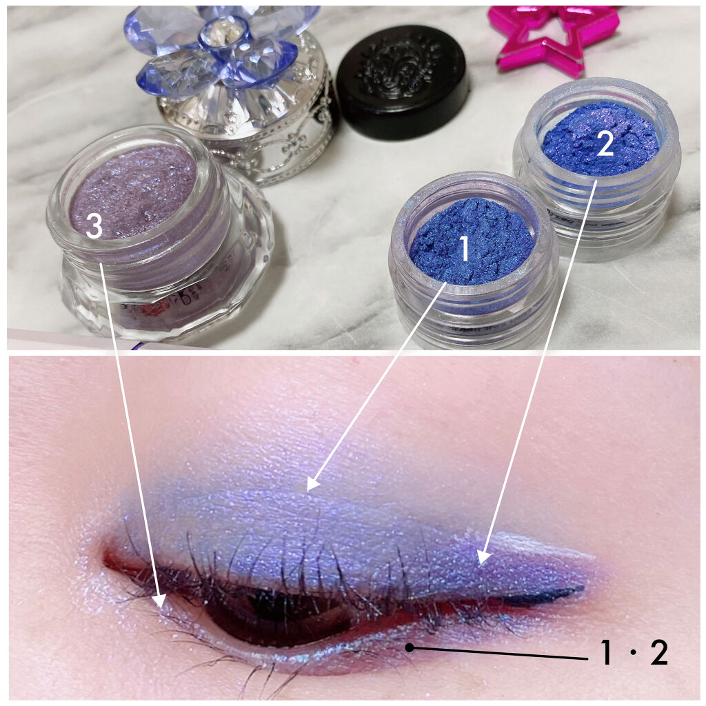 Sigil Inspired Magic Eyeshadows/SIGIL inspired/単色アイシャドウを使ったクチコミ（3枚目）