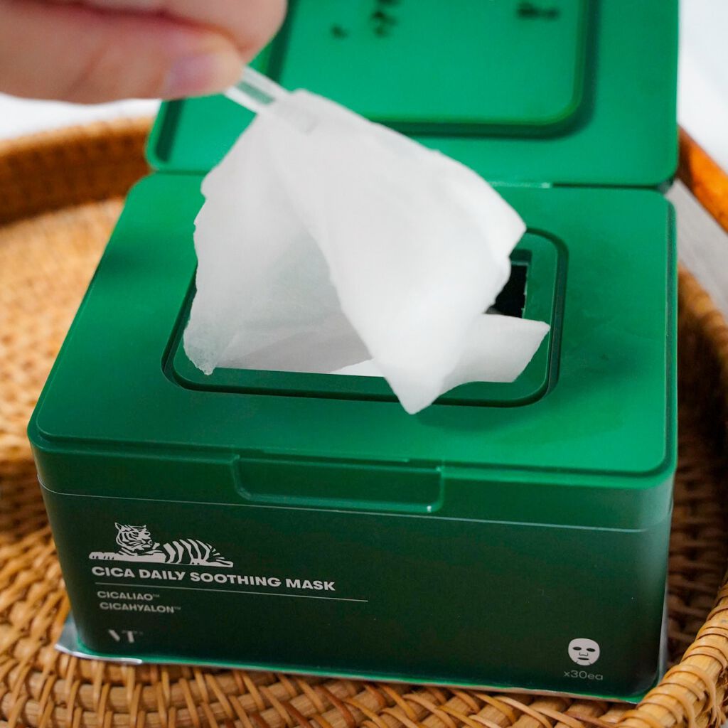 CICA デイリースージングマスク/VT/シートマスク・パックを使ったクチコミ(1枚目)