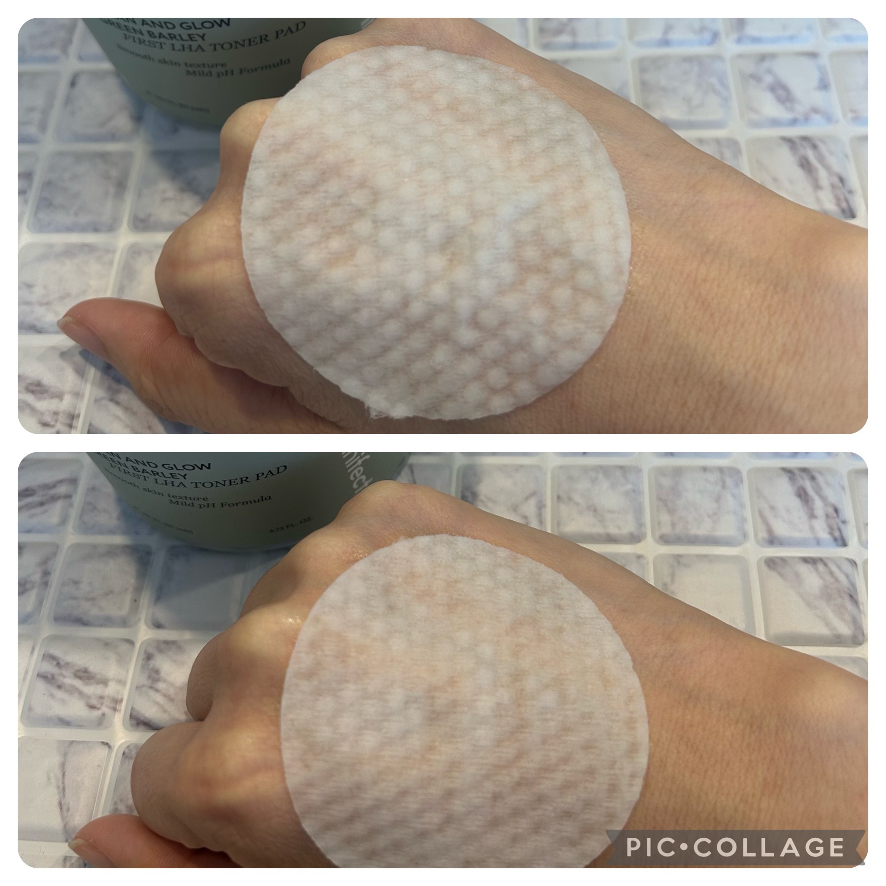 青麦ファーストLHAトナーパッド/Veganifect/トナーパッドを使ったクチコミ（3枚目）