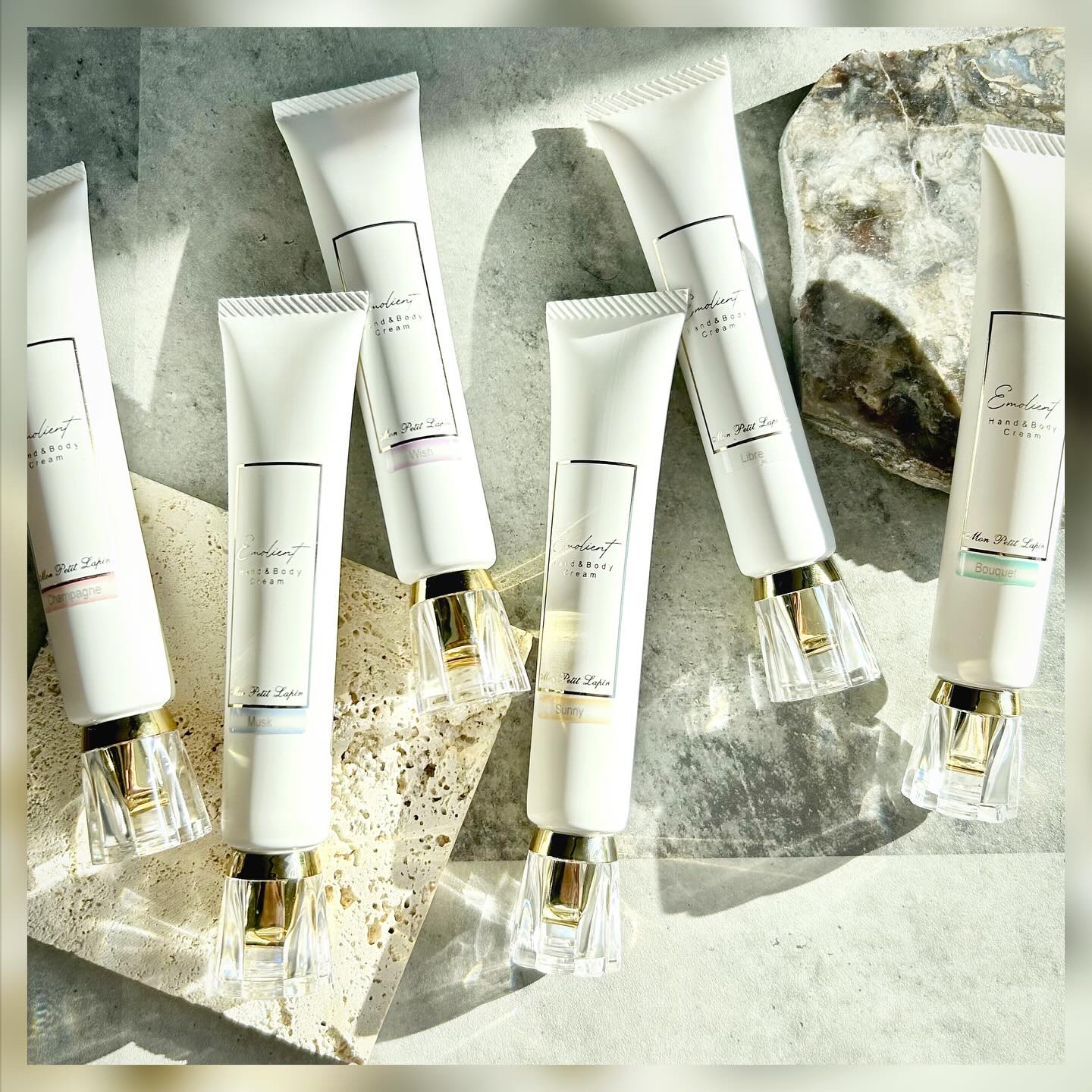 エモリエントハンド＆ボディクリーム/mon petit lapin/ネイル用品を使ったクチコミ（2枚目）