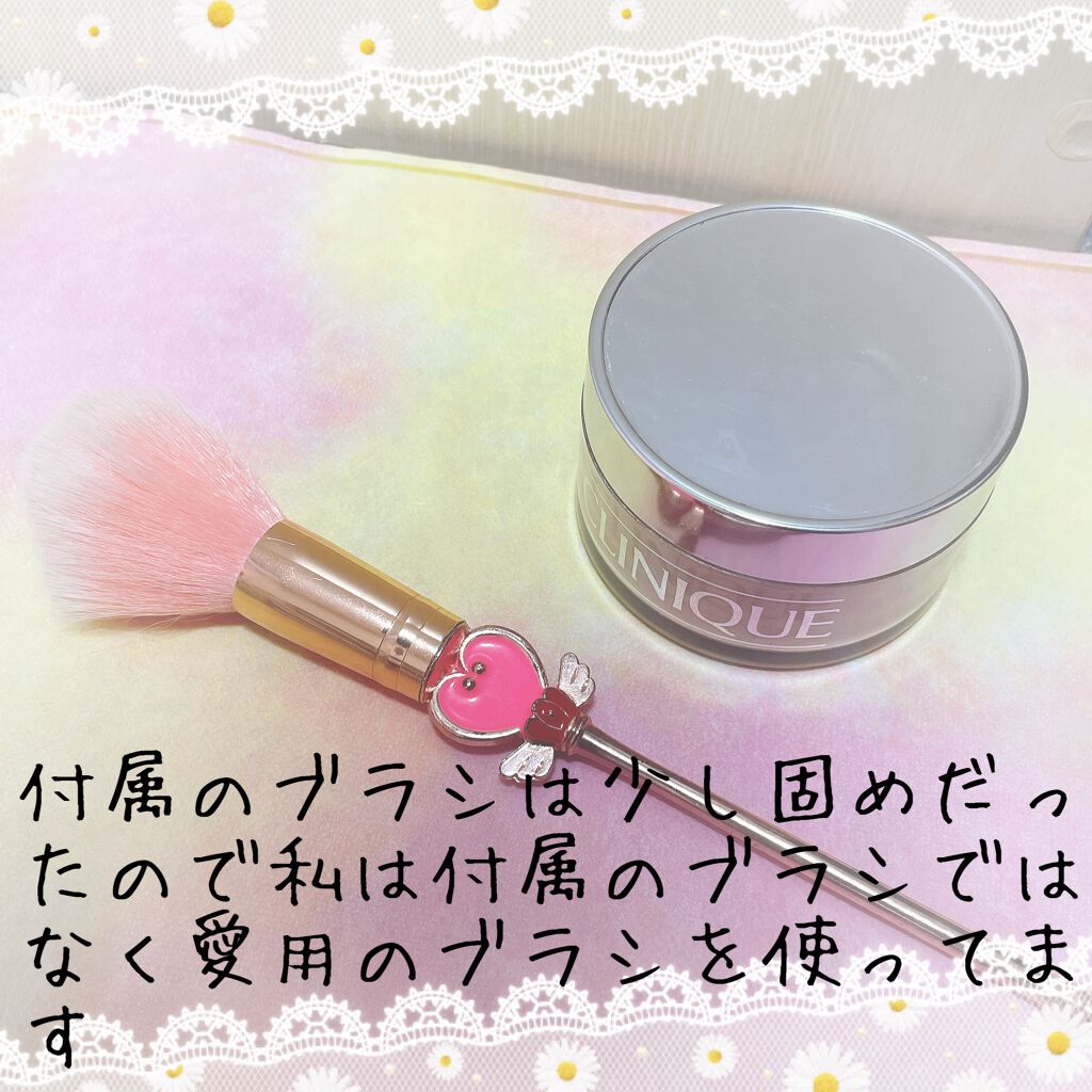 スーパーブレンデッド フェース パウダー/CLINIQUE/ルースパウダーを使ったクチコミ(3枚目)