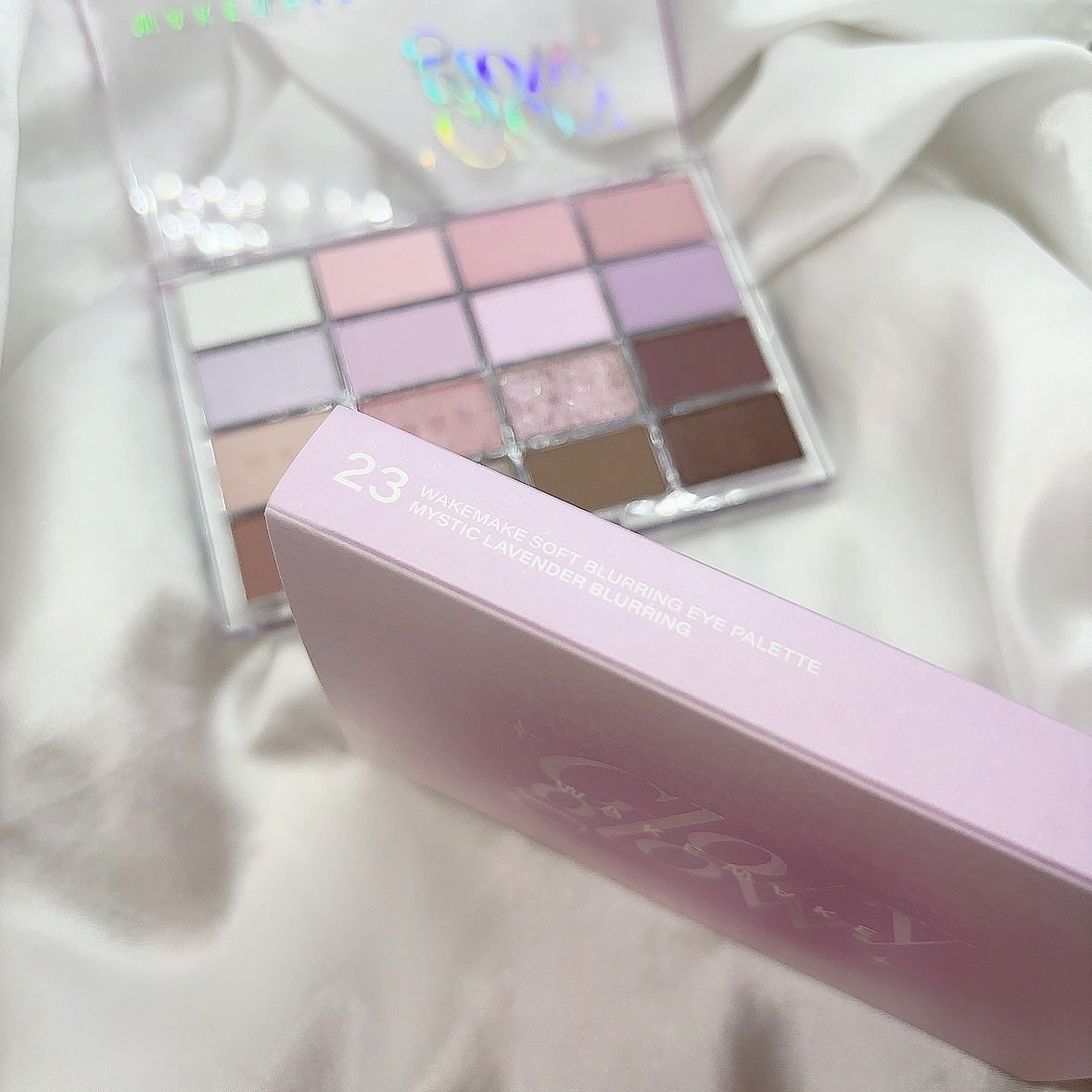 ソフトブラーリングアイパレット/wakemake/アイシャドウパレットを使ったクチコミ(10枚目)