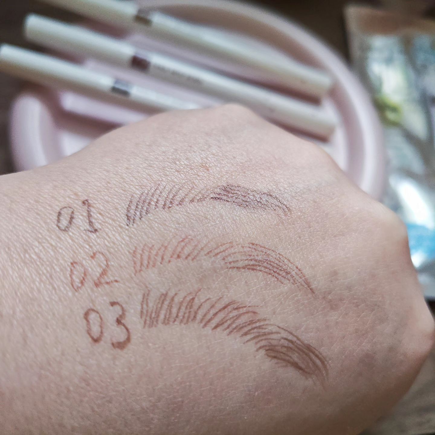 シューティングリキッドアイブロウ/サナ ニューボーン/リキッドアイブロウを使ったクチコミ（3枚目）