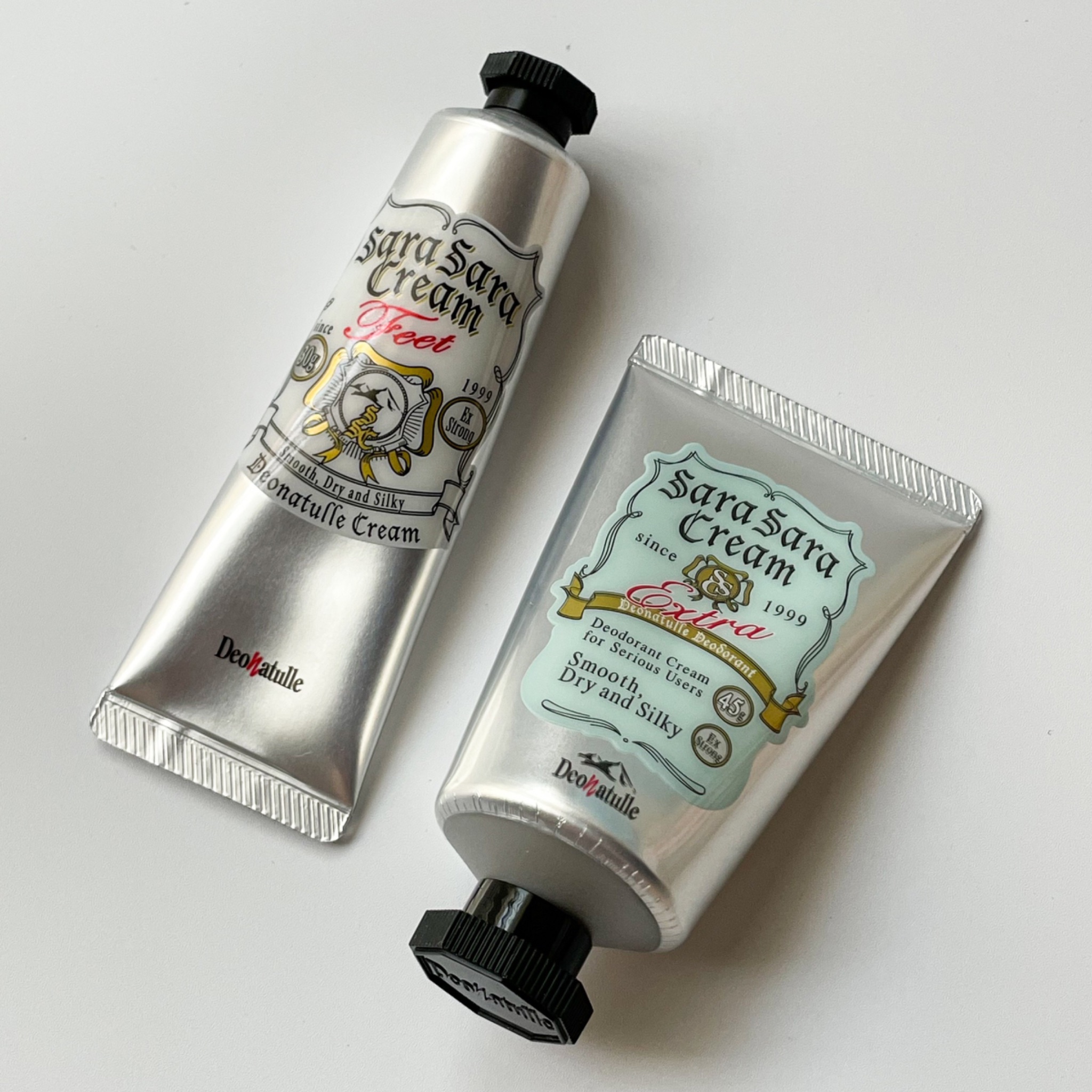 薬用足指さらさらクリーム/デオナチュレ/デオドラント・制汗剤を使ったクチコミ（2枚目）