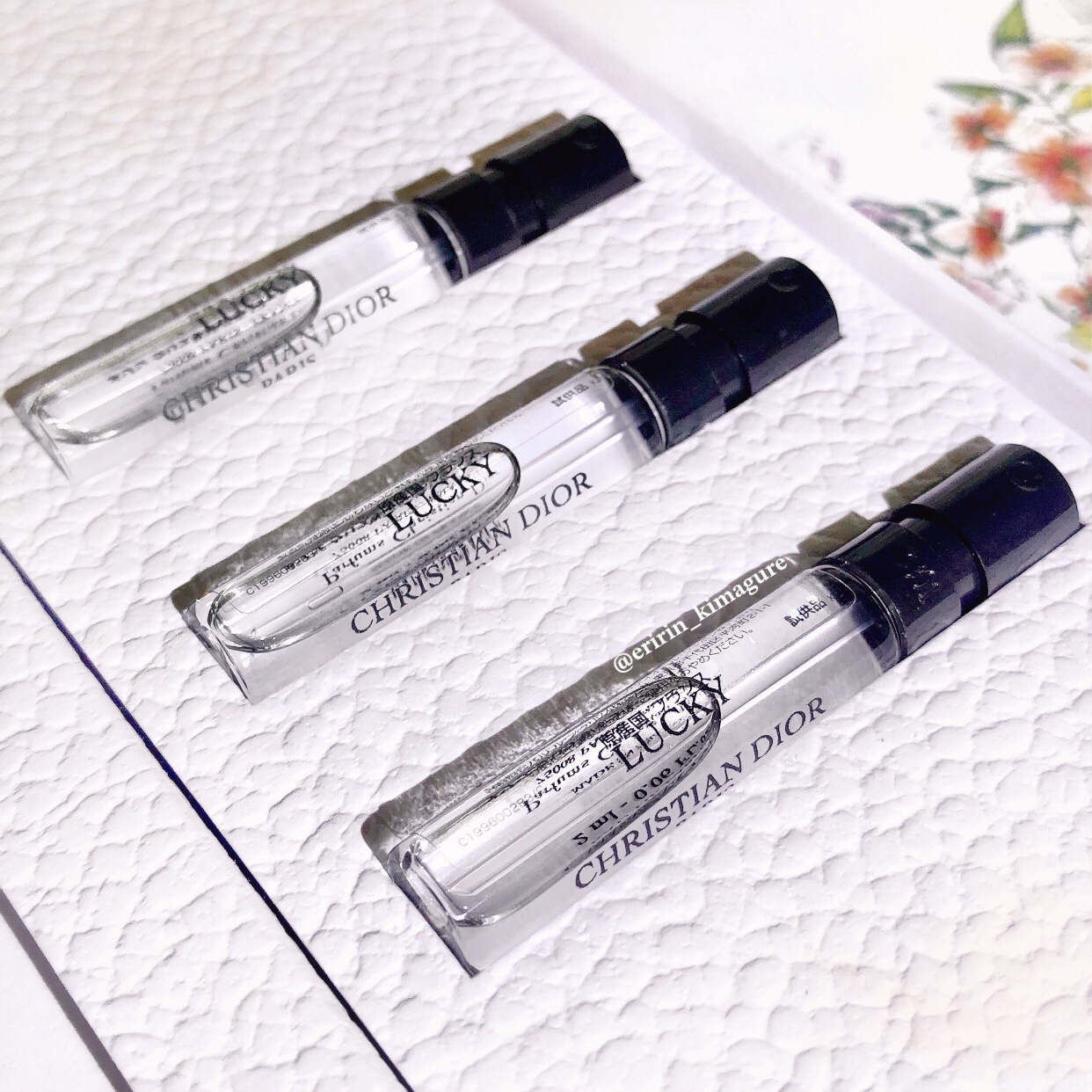 Tokyoエリコ⭐︎フォロー割50円引き ディオール香水　箱無し その他｜Dior他、1商品を使った口コミ - DIORからのシーズナル