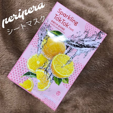 スパークリングトックトックタイム マスクシート/PERIPERA/シートマスク・パックを使ったクチコミ(1枚目)