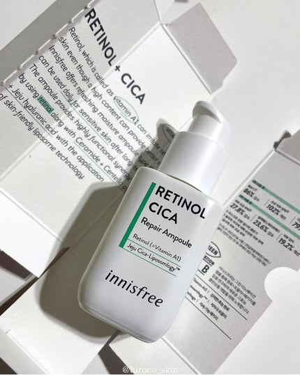 レチノール シカ リペア セラム/innisfree/美容液を使ったクチコミ(6枚目)